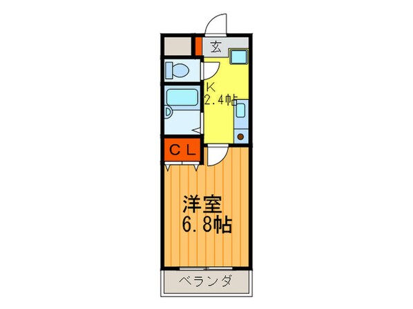 シャルマンＭ卓暁の物件間取画像